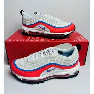 Nike Women's Air Max 97 in Red, White, and Blue
